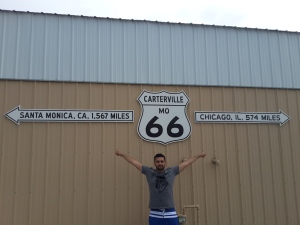 Carterville mark Route 66